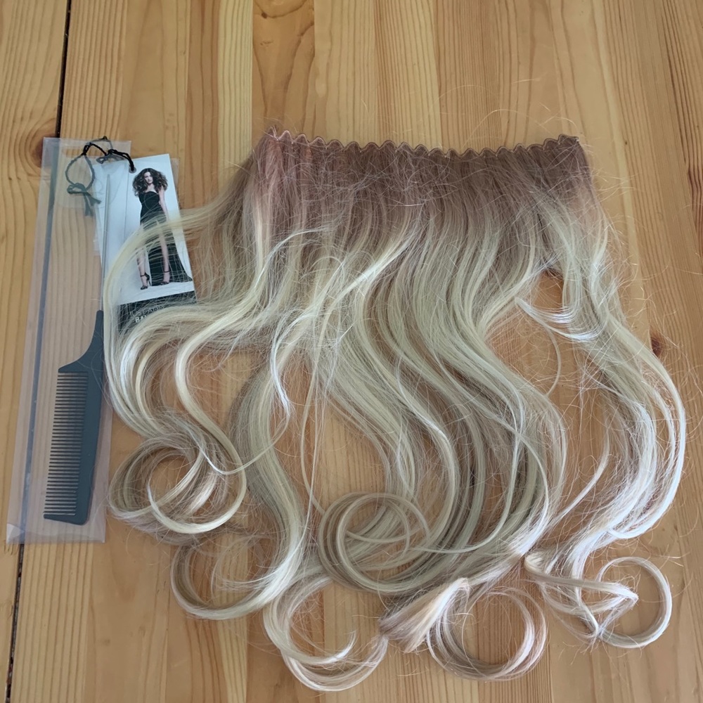 Balmain just add hair extensions